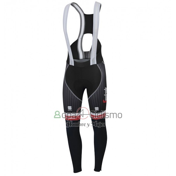 Trek Segafrojoo Ropa Ciclismo Culotte Largo 2017 Mangas Largas Blanco